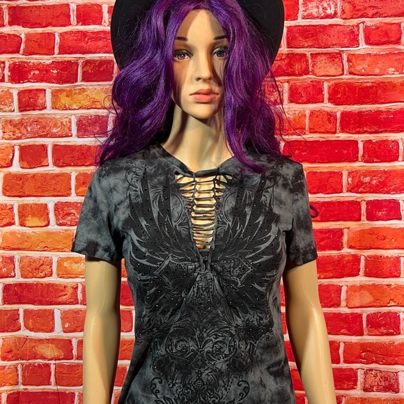 Affliction Women’s T-Shirt - Picture 11 of 12